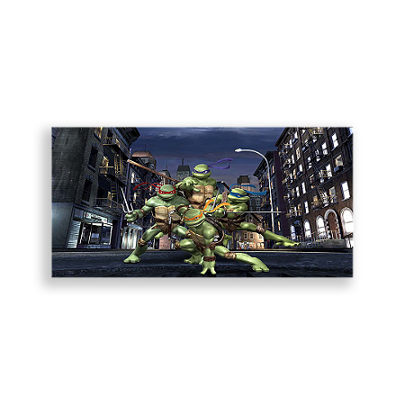 Capa Painel Retangular Sublimado - Tartarugas Ninja