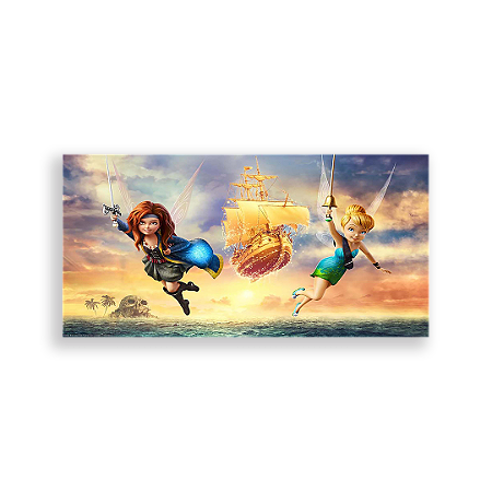 Capa Painel Retangular Sublimado - Tinkerbell