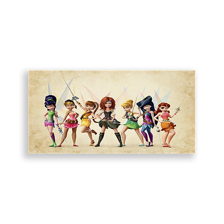 Capa Painel Retangular Sublimado - Tinkerbell