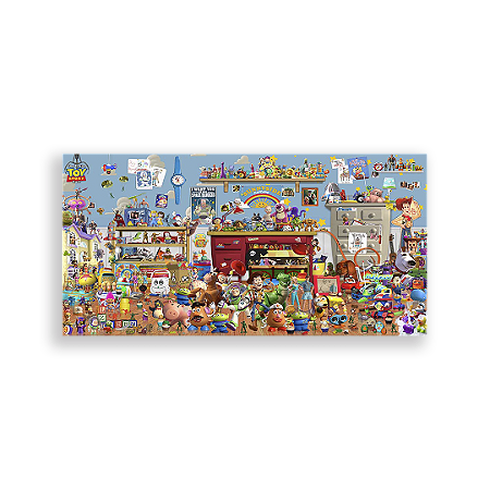 Capa Painel Retangular Sublimado - Toy Story