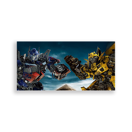 Capa Painel Retangular Sublimado - Transformers