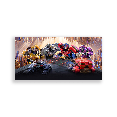 Capa Painel Retangular Sublimado - Transformers