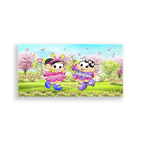 Capa Painel Retangular Sublimado - Turma Da Mônica