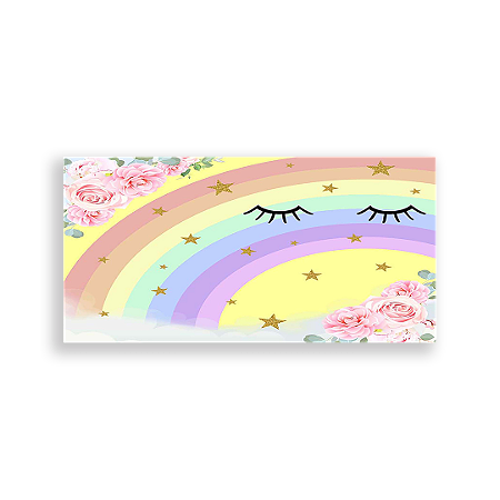 Capa Painel Retangular Sublimado - Unicórnio