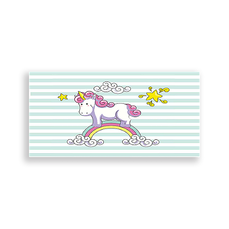 Capa Painel Retangular Sublimado - Unicórnio