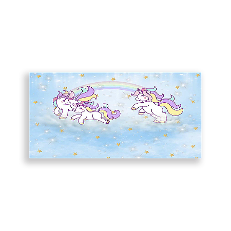 Capa Painel Retangular Sublimado - Unicórnio