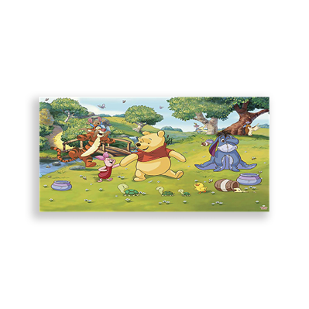 Capa Painel Retangular Sublimado - Ursinho Pooh