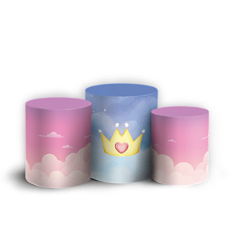 Capas Trio Cilindro Sublimado Vest Facil - Encantado