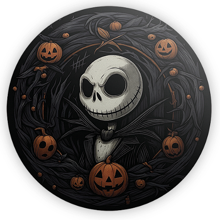 Capa Mini Painel Sublimado - O Estranho Mundo De Jack