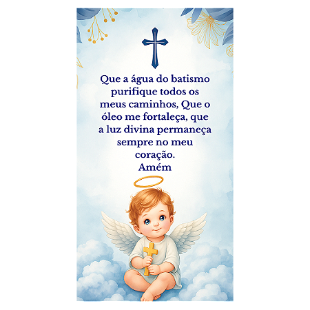 Faixa Lateral - Batizado - Sublimado 3D