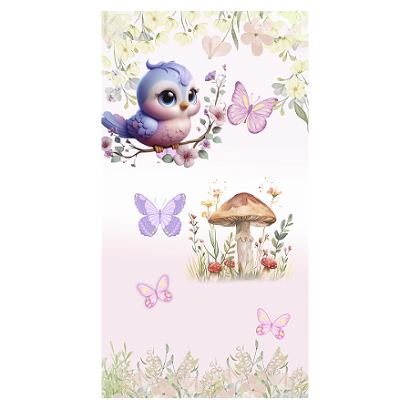 Faixa Lateral - Jardim - Sublimado 3D