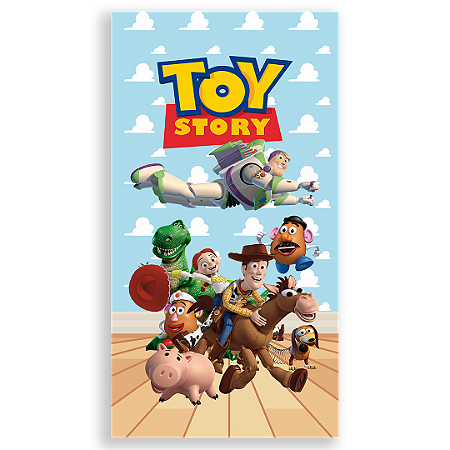 Capa Faixa Lateral Sublimado - Toy Story