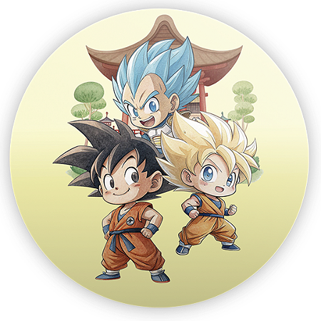 Capa Mini Painel Sublimado - Dragon Ball