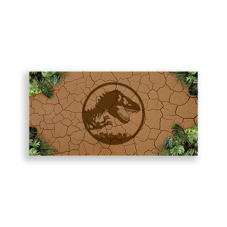 Capa Painel Retangular Sublimado - Dinossauro