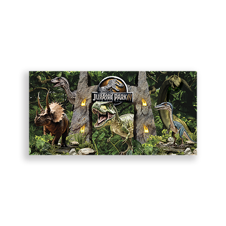 Capa Painel Retangular Sublimado - Dinossauro