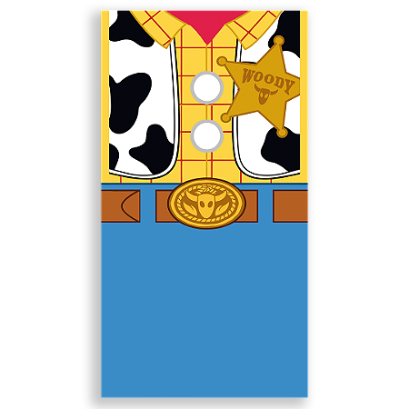 Capa Faixa Lateral Sublimado - Toy Story
