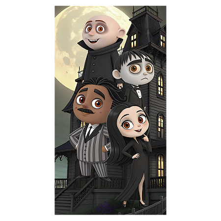 Faixa Lateral - Wandinha - Sublimado 3D