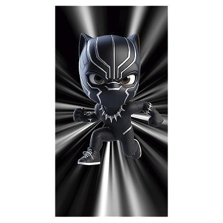 Faixa Lateral - Pantera Negra - Sublimado 3D