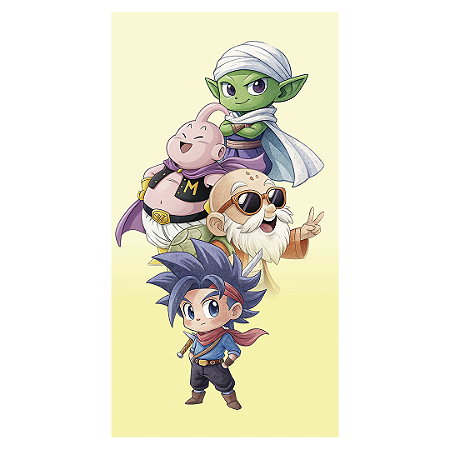 Faixa Lateral - Dragon Ball - Sublimado 3D