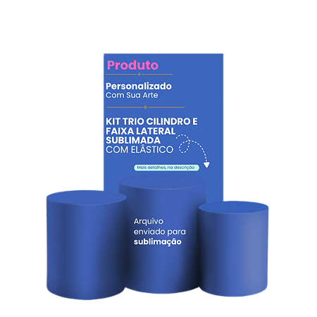 Faixa Lateral e Trio Cilindro Imagem Personalizada | Código