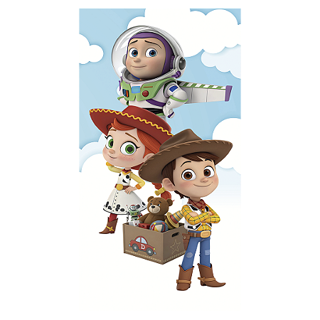 Capa Faixa Lateral Sublimado - Toy Story