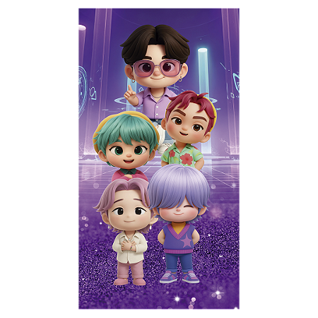 Capa Faixa Lateral Sublimado - Guerreiras Do K Pop