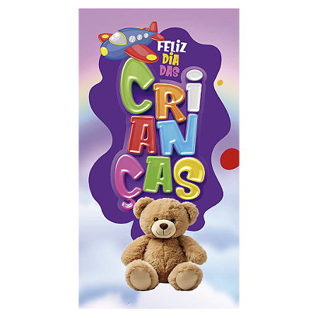 Capa Faixa Lateral Sublimado - Dia Das Crianças