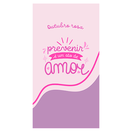 Capa Faixa Lateral Sublimado - Outubro Rosa