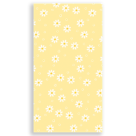 Capa Faixa Lateral Sublimado - Flor Margarida