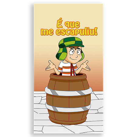 Capa Faixa Lateral Sublimado - Chaves