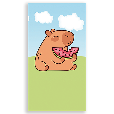 Capa Faixa Lateral Sublimado - Capivara