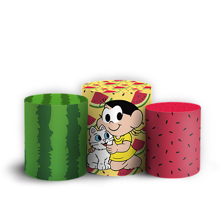 Capas Trio Cilindro Sublimado Vest Facil - Magali