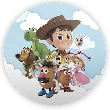 Capa Mini Painel Sublimado - Toy Story