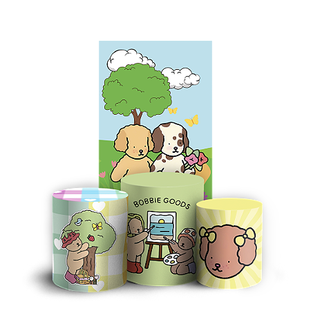 Capas Faixa Lateral e Trio Cilindro Sublimado Vest Facil - Bobbie Goods