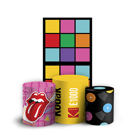 Capas Faixa Lateral e Trio Cilindro Sublimado Vest Facil - Anos 80 - Vivi Mide