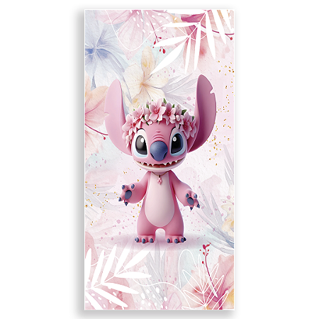 Capa Faixa Lateral Sublimado - Lilo e Stitch -Vivi Mide