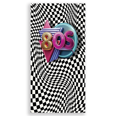 Capa Faixa Lateral Sublimado - Anos 80 -Vivi Mide