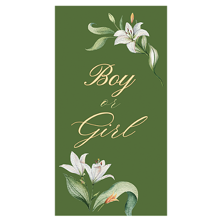 Capa Faixa Lateral Sublimado - Chá Revelação