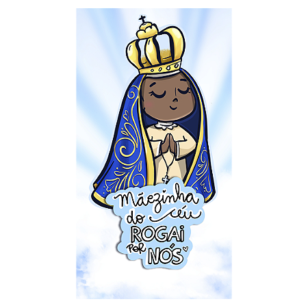 Capa Faixa Lateral Sublimado - Nossa Senhora