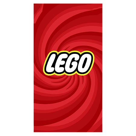 Capa Faixa Lateral Sublimado - Lego