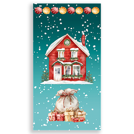 Capa Faixa Lateral Sublimado - Natal