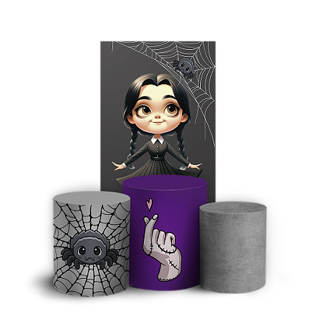 Capas Faixa Lateral e Trio Cilindro Sublimado Vest Facil - Wandinha