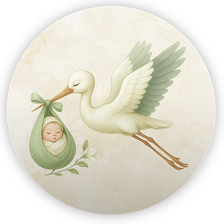 Capa Mini Painel Sublimado - Chá Revelação