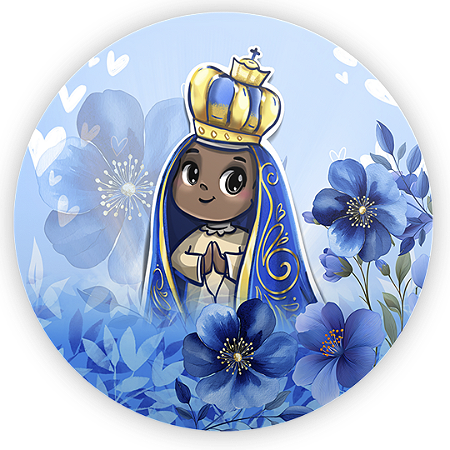 Capa Mini Painel Sublimado - Nossa Senhora