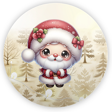 Mini Painel Sublimado 3D - Natal