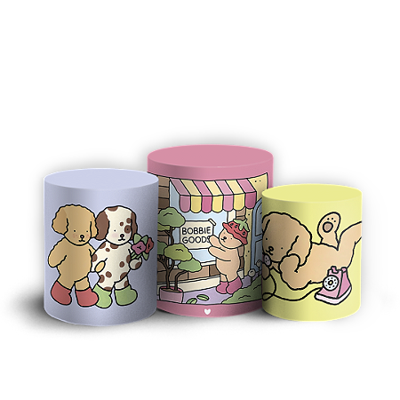 Capas Trio Cilindro Sublimado Vest Facil - Bobbie Goods