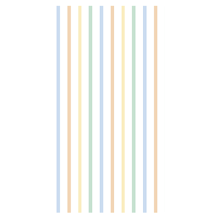 Capa Faixa Lateral Sublimado - Cores Colorido Arco Iris Listras