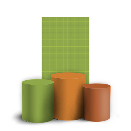 Capas Faixa Lateral e Trio Cilindro Sublimado Vest Facil - Cores Marrom E Verde