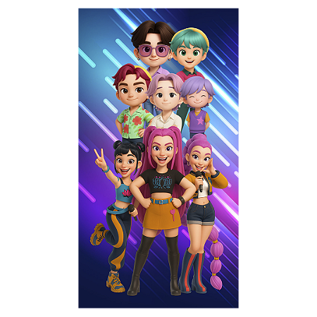 Capa Faixa Lateral Sublimado - Guerreiras Do K Pop