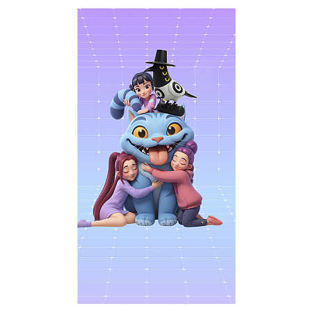 Capa Faixa Lateral Sublimado - Guerreiras Do K Pop